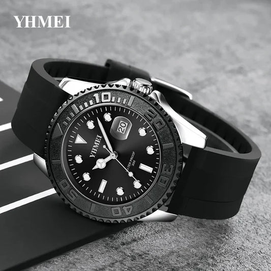 Top Brand Business Watch Luxury Quartz Luminous Waterproof